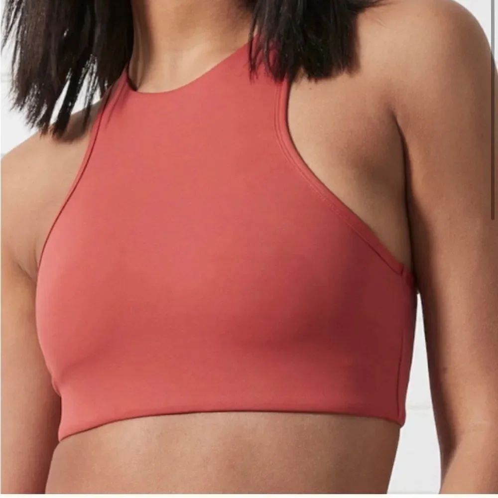 NWOT All Fenix Burnt Orange Sports Bra - XS
